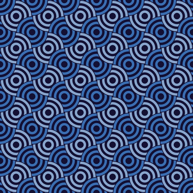 RM CoCo Fabric Circle Up Cobalt