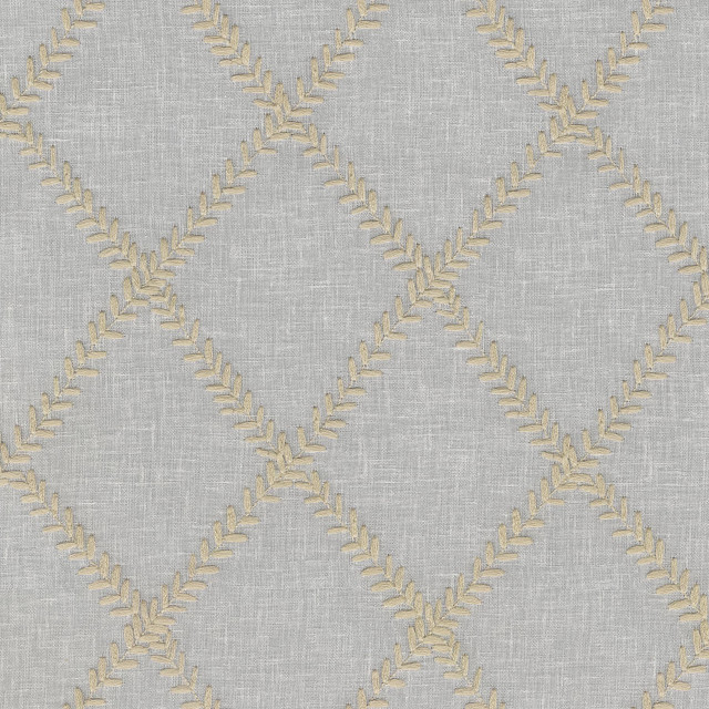 PKL Studio Fabric Corina Emb Linen 411151 Base 60% Cotton, 40% Polyester Emb 50% Cotton 50% Rayon India 14000 Horizontal: 6.25 and Vertical: 6.13 56 - My Fabric Connection -