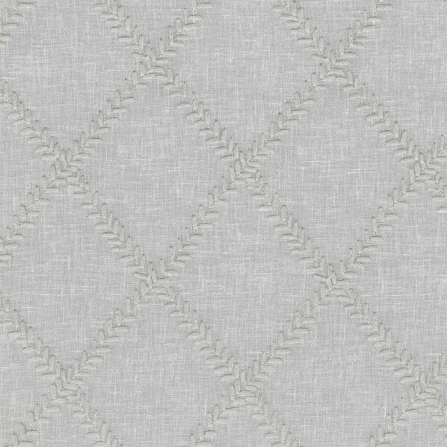 PKL Studio Fabric Corina Emb Silver 411152 Base 60% Cotton, 40% Polyester Emb 50% Cotton 50% Rayon India 14000 Horizontal: 6.25 and Vertical: 6.13 56 - My Fabric Connection -