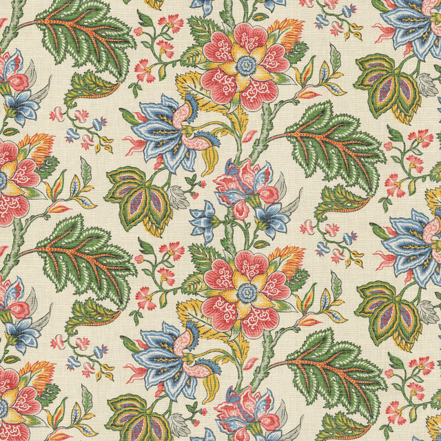 PKL Studio Fabric Flowering Spring 412410 100% cotton Pakistan 51000 Horizontal: 13.5 and Vertical: 12.6 54 - My Fabric Connection -