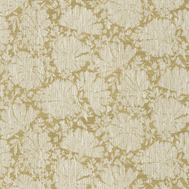PKL Studio Fabric Little Lotus Gold 411783 81% Polyester, 19% Cotton India 51000 Horizontal: 6.75 and Vertical: 8.5 54 - My Fabric Connection -