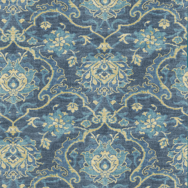 PKL Studio Fabric Shiraz Navy 412461 100% cotton Pakistan 51000 Horizontal: 13.5 and Vertical: 25.25 54 - My Fabric Connection -