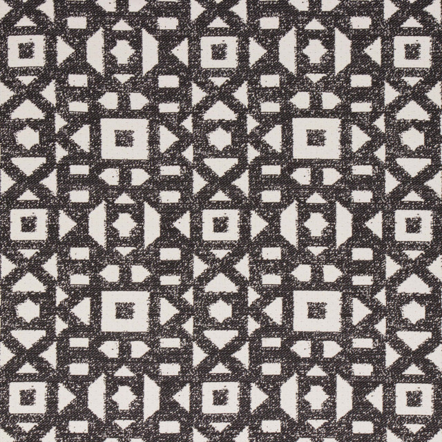 Bella-Dura Fabric Galloway Onyx  100% BELLA DURA POLYOLEFIN USA 70000 H: 6.875'' V: 6'' 55''  - My Fabric Connection -