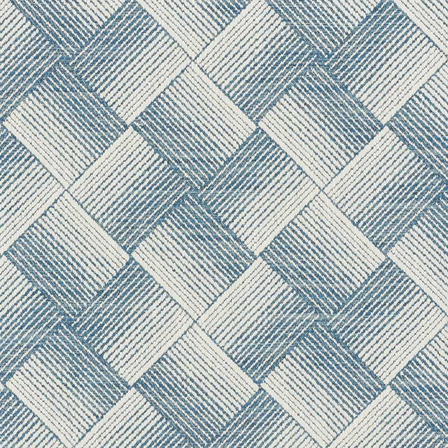 Schumacher Fabric Ashberg Blue 72142 Essentials-Midscale-Upholstery-Fabrics 46% Viscose, 23% Linen, 19% Cotton, 12% Polyester Martindale 21,000 Horizontal: 6.75 and Vertical: 7 55 - My Fabric Connection -