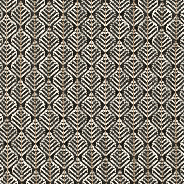 Charlotte Fabric CB800-414 Shades of Onyx 74% Olefin, 26% Polyester USA Exceeds 66,000 Wyzenbeek Rubs (Heavy Duty) Horizontal 1.5" x Vertical 1.5" 54 Inches - My Fabric Connection -