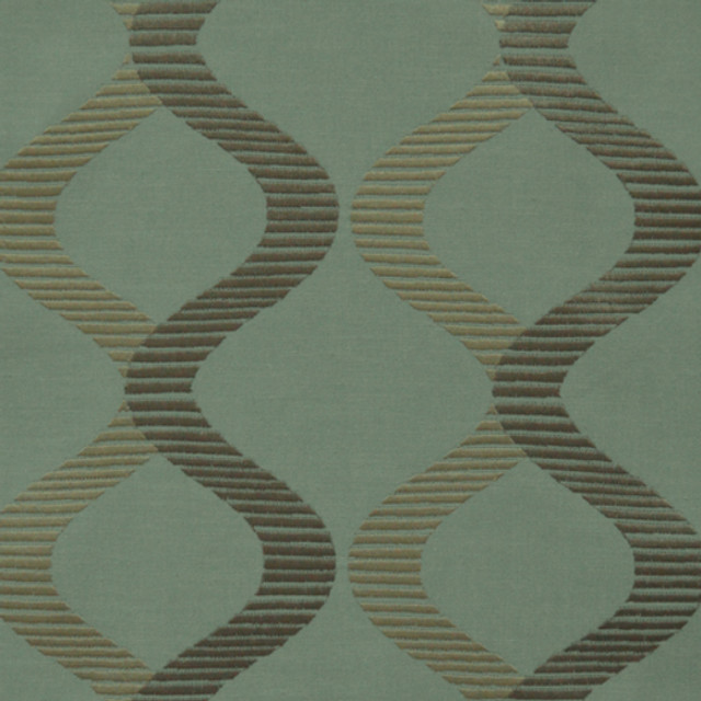 Europatex Fabric Oriana-A-Spa Oriana 80% Polyester / 10% Linen / 10% Viscose Embroidery China See Sample Horizontal: N/A and Vertical: N/A 55.00 inches  - My Fabric Connection -