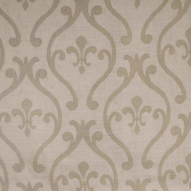Europatex Fabric Samantha Beige Samantha 80% Polyester / 20% Linen China See Sample Horizontal: N/A and Vertical: N/A 110.00 inches  - My Fabric Connection -