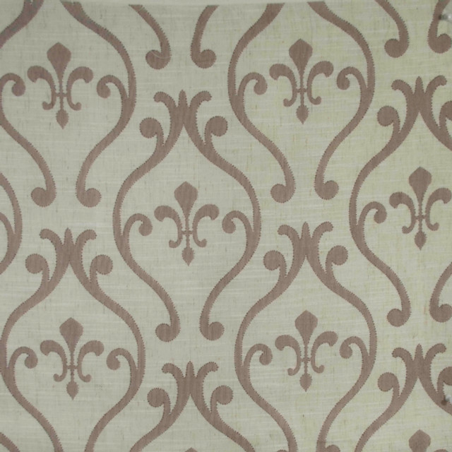 Europatex Fabric Samantha Coffee Samantha 80% Polyester / 20% Linen China See Sample Horizontal: N/A and Vertical: N/A 110.00 inches  - My Fabric Connection -