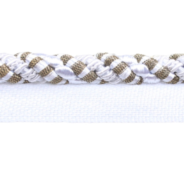 Europatex Fabric Blossom - Pure White Bouquet Collection 100% Polyester China See Sample Horizontal: N/A and Vertical: N/A 0.63 inches  - My Fabric Connection -