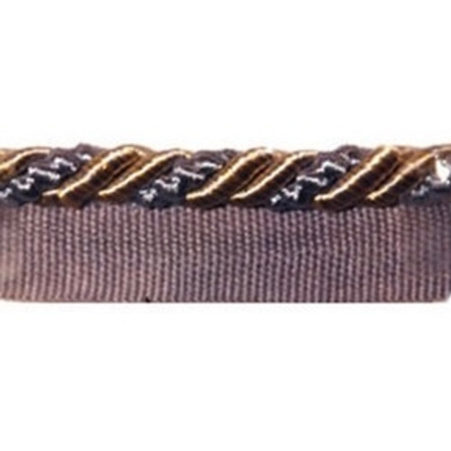 Europatex Fabric Cord - 7086 Softened Violet Cord 100% Polyester China See Sample Horizontal: N/A and Vertical: N/A 0.38 inches  - My Fabric Connection -
