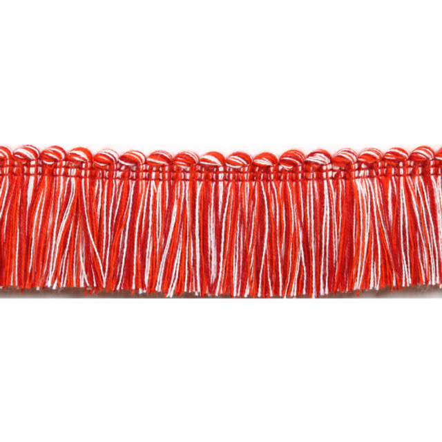 Europatex Fabric Pergola - Brushed Fringe - Cranberry Pergola 100% Solution Dyed Acrylic China See Sample Horizontal: N/A and Vertical: N/A 1.50 inches  - My Fabric Connection -
