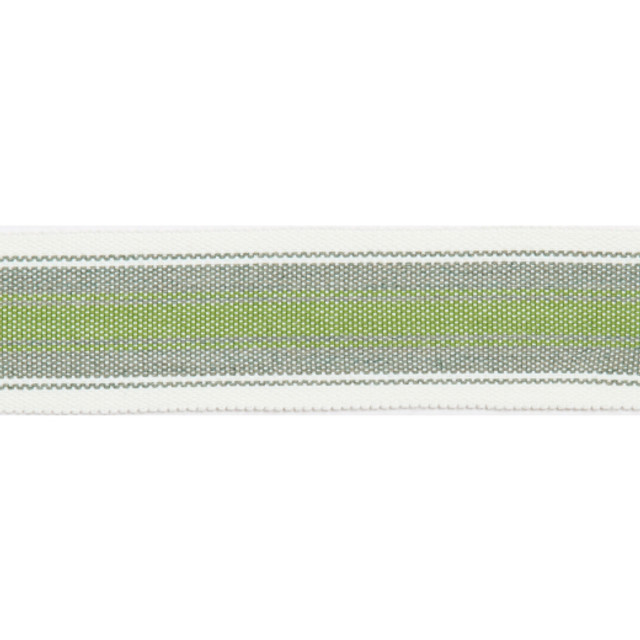 Europatex Fabric Pergola - Striped Tape - Lime Pergola 100% Solution Dyed Acrylic China See Sample Horizontal: N/A and Vertical: N/A 1.50 inches  - My Fabric Connection -