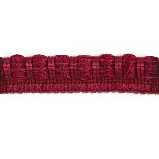 Europatex Fabric Pori - Cranberry Helsinki Collection 100% Polyester China See Sample Horizontal: N/A and Vertical: N/A 0.50 inches  - My Fabric Connection -
