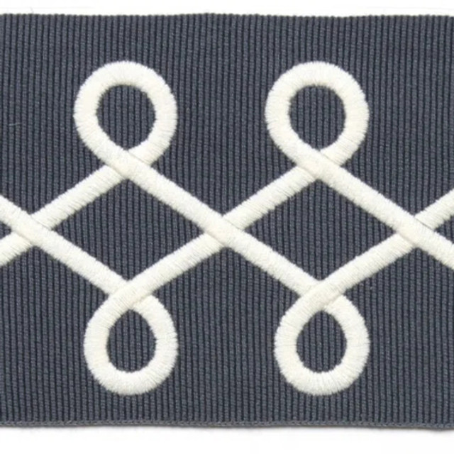 Europatex Fabric Symphony Navy Symphony 100% Polyester China See Sample Horizontal: N/A and Vertical: N/A 3.00 inches  - My Fabric Connection -