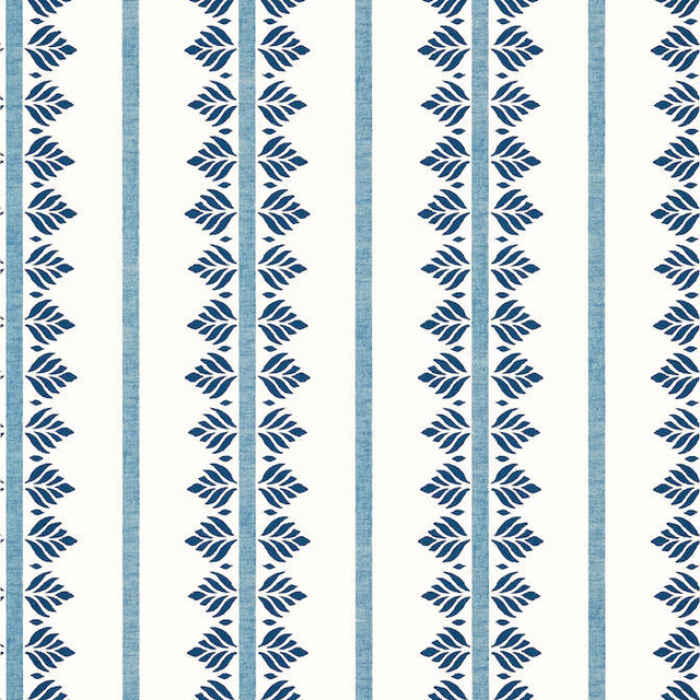 Anna French Wallpaper Fern Stripe Navy AT15101 Wallpaper Non Woven Wallpaper UNITED STATES - </p><p>Repeat: V: 6.25 27 - My Fabric Connection - Anna French Wallpaper Fern Stripe Navy AT15101 Wallpaper Non Woven Wallpaper UNITED STATES - </p><p>Repeat: V: 6.25 27 - My Fabric Connection -