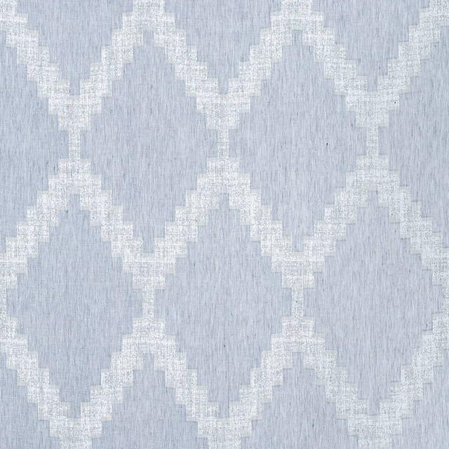 Thibaut Fabric Harlow Sheer Navy FWW7131 Fabric 75% Linen, 25% Viscose TURKEY - </p><p>Repeat: V: 19.62 119 - My Fabric Connection -