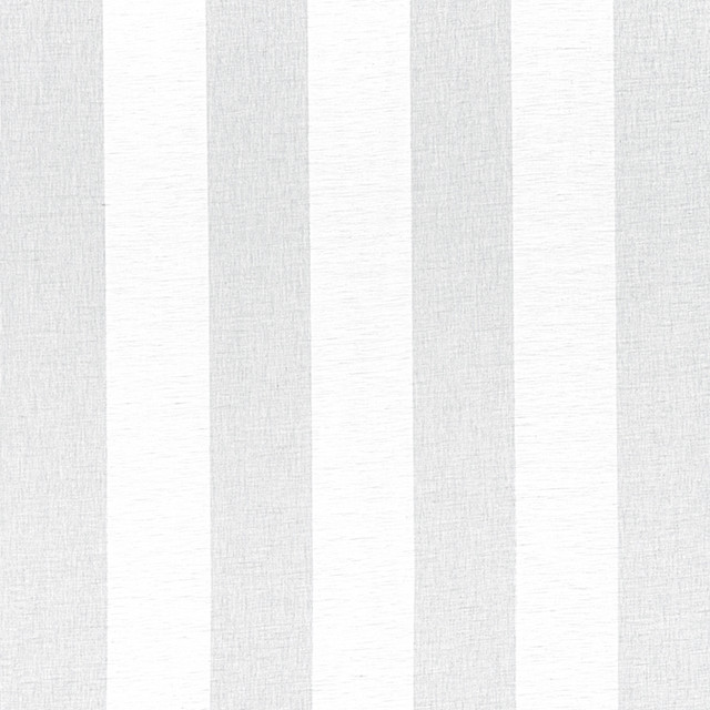 Thibaut Fabric Newport Stripe Platinum and White FWW8217 Fabric 56% Linen, 22% Rec Cotton, 22% Rec Poly ITALY - </p><p>Repeat: V: - 122 - My Fabric Connection -