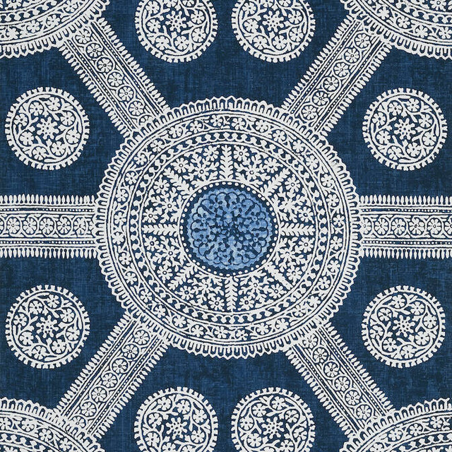 Thibaut Wallpaper Stonington Navy T10635 Wallpaper Wallpaper UNITED STATES - </p><p>Repeat: V: 36 27 - My Fabric Connection -