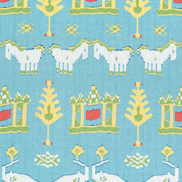 Thibaut Fabric Kingdom Parade Turquoise F910644 Fabric 100% Linen THAILAND 20000 </p><p>Repeat: V: 35.5 54 - My Fabric Connection - Thibaut Fabric Kingdom Parade Turquoise F910644 Fabric 100% Linen THAILAND 20000 </p><p>Repeat: V: 35.5 54 - My Fabric Connection -