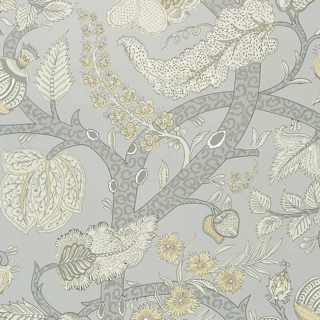 Thibaut Wallpaper Macbeth Grey T72621 Wallpaper Wallpaper U.S.A. - </p><p>Repeat: V: 36 27 - My Fabric Connection -