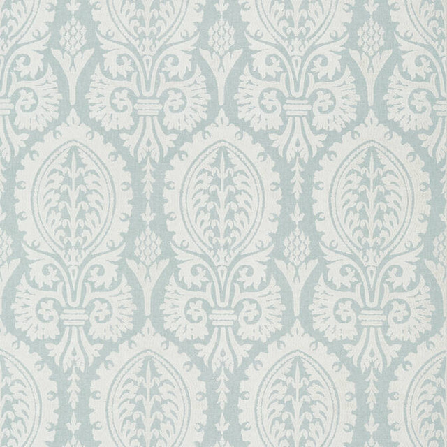 Thibaut Wallpaper Sir Thomas Aqua T72625 Wallpaper Wallpaper U.S.A. - </p><p>Repeat: V: 25.25 27 - My Fabric Connection -