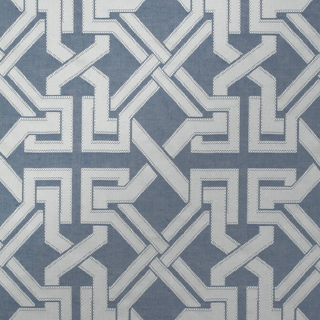 Thibaut Fabric Benedetto Navy W772581 Fabric 52% Vis, 30% Lin, 18% Cot ITALY - </p><p>Repeat: V: 15.75 54 - My Fabric Connection - Thibaut Fabric Benedetto Navy W772581 Fabric 52% Vis, 30% Lin, 18% Cot ITALY - </p><p>Repeat: V: 15.75 54 - My Fabric Connection -