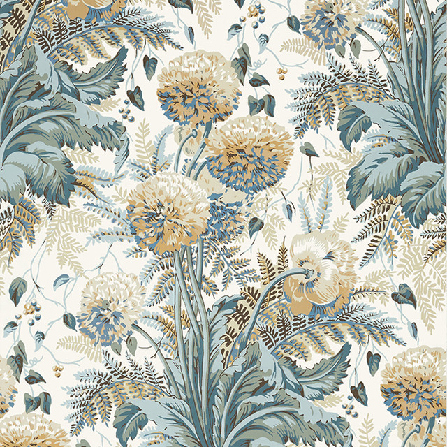 Anna French Wallpaper Dahlia Soft Gold on Cream AT24539 Wallpaper Non Woven Wallpaper UNITED STATES - </p><p>Repeat: V: 36 27 - My Fabric Connection - Anna French Wallpaper Dahlia Soft Gold on Cream AT24539 Wallpaper Non Woven Wallpaper UNITED STATES - </p><p>Repeat: V: 36 27 - My Fabric Connection -