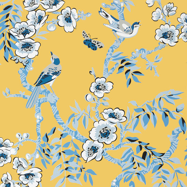 Thibaut Wallpaper Yukio Yellow T20840 Wallpaper Wallpaper UNITED STATES - </p><p>Repeat: V: 36 27 - My Fabric Connection - Thibaut Wallpaper Yukio Yellow T20840 Wallpaper Wallpaper UNITED STATES - </p><p>Repeat: V: 36 27 - My Fabric Connection -
