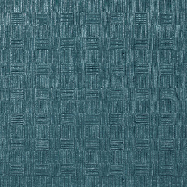 Thibaut Wallpaper Tunica Basket Peacock T75088 Wallpaper Non-Woven Vinyl Wallpaper ITALY - </p><p>Repeat: V: 25.25 27 - My Fabric Connection -