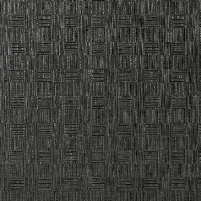 Thibaut Wallpaper Tunica Basket Black T75090 Wallpaper Non-Woven Vinyl Wallpaper ITALY - </p><p>Repeat: V: 25.25 27 - My Fabric Connection -