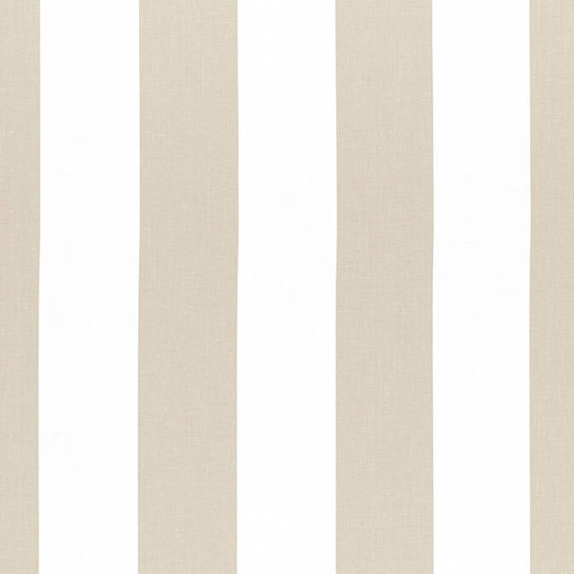 Thibaut Fabric Bergamo Stripe Taupe W713640 Fabric 50% Cotton, 50% Linen ITALY 8000 </p><p>Repeat: V: - 54 - My Fabric Connection -