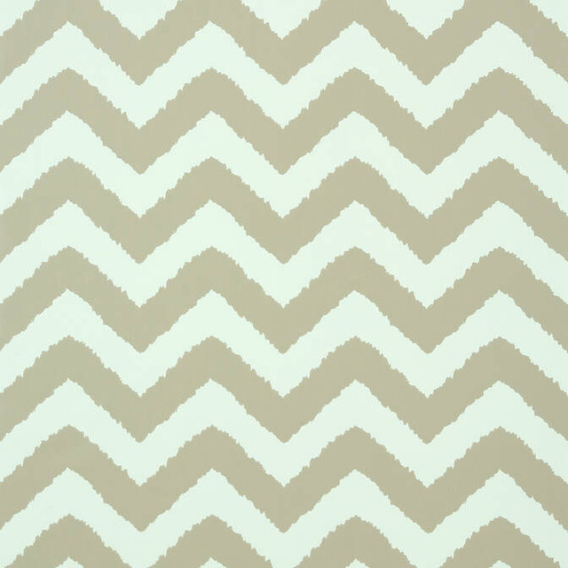 Thibaut Wallpaper Widenor Chevron Taupe on Aqua T35189 Wallpaper Wallpaper U.S.A. - </p><p>Repeat: V: 25.25 27 - My Fabric Connection -