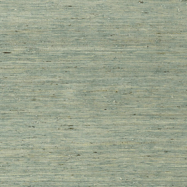Thibaut Wallpaper Maranta Arrowroot Teal T85004 Wallpaper Grasscloth Wallpaper KOREA - </p><p>Repeat: V: - 36 - My Fabric Connection -