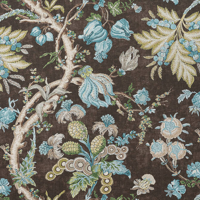 Thibaut Fabric Chatelain Brown F910843 Fabric 100% Linen UNITED KINGDOM 12000 </p><p>Repeat: V: 26.5 54 - My Fabric Connection -