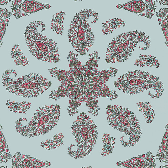 Thibaut Wallpaper East India Raspberry and Teal T36431 Wallpaper Non Woven Wallpaper UNITED STATES - </p><p>Repeat: V: 25.25 27 - My Fabric Connection - Thibaut Wallpaper East India Raspberry and Teal T36431 Wallpaper Non Woven Wallpaper UNITED STATES - </p><p>Repeat: V: 25.25 27 - My Fabric Connection -