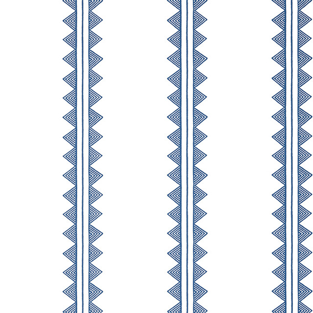 Thibaut Wallpaper Agave Stripe Navy T16226 Wallpaper Wallpaper U.S.A. - </p><p>Repeat: V: 1.75 27 - My Fabric Connection -