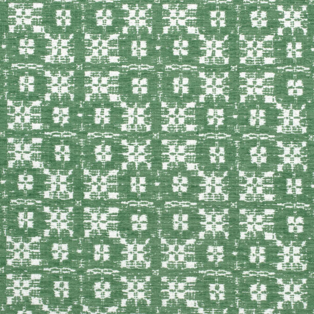 Thibaut Fabric Brimfield Kelly Green W73501 Fabric 100% Polyester (UV) U.S.A. - </p><p>Repeat: V: 6.75 54 - My Fabric Connection -