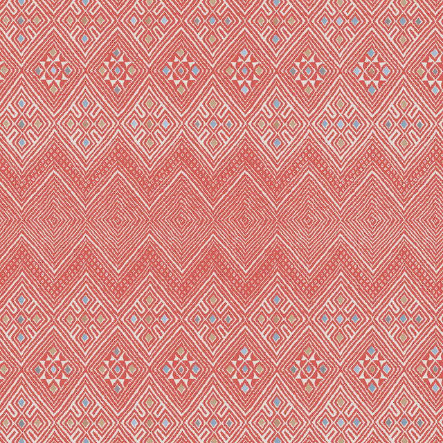 Thibaut Wallpaper High Plains Coral T13230 Wallpaper Wallpaper UNITED STATES - </p><p>Repeat: V: 18 27 - My Fabric Connection -