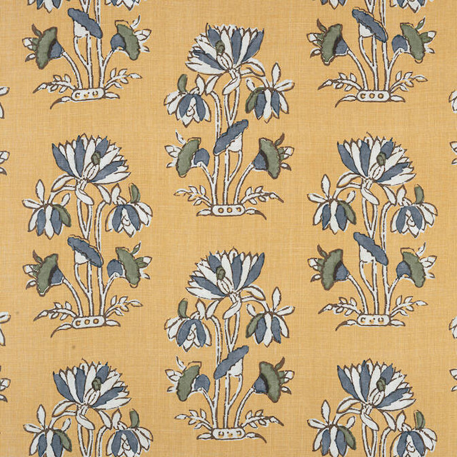 Thibaut Fabric Lily Flower Harvest Gold F913202 Fabric 100% Linen THAILAND 20000 </p><p>Repeat: V: - 54 - My Fabric Connection - Thibaut Fabric Lily Flower Harvest Gold F913202 Fabric 100% Linen THAILAND 20000 </p><p>Repeat: V: - 54 - My Fabric Connection -