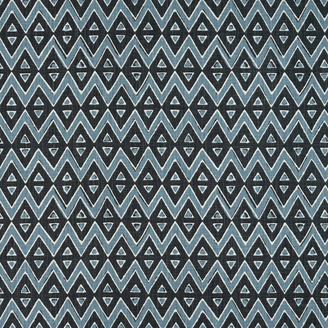 Thibaut Fabric Tiburon Black and Mineral Blue F913233 Fabric 100% Cotton Muslin UNITED STATES - </p><p>Repeat: V: - 54 - My Fabric Connection - Thibaut Fabric Tiburon Black and Mineral Blue F913233 Fabric 100% Cotton Muslin UNITED STATES - </p><p>Repeat: V: - 54 - My Fabric Connection -
