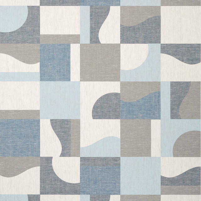 Thibaut Wallpaper Colored Blocks Blue T12859 Wallpaper Linen Mesh Grasscloth KOREA - </p><p>Repeat: V: 33.5 36 - My Fabric Connection - Thibaut Wallpaper Colored Blocks Blue T12859 Wallpaper Linen Mesh Grasscloth KOREA - </p><p>Repeat: V: 33.5 36 - My Fabric Connection -