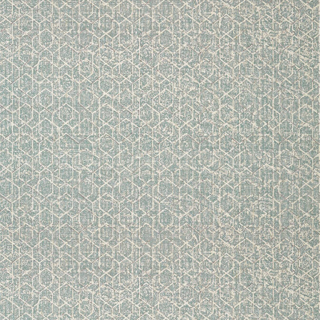 Thibaut Wallpaper Twilight Teal T12803 Wallpaper Linen Mesh Grasscloth KOREA - </p><p>Repeat: V: 26.5 35.5 - My Fabric Connection -