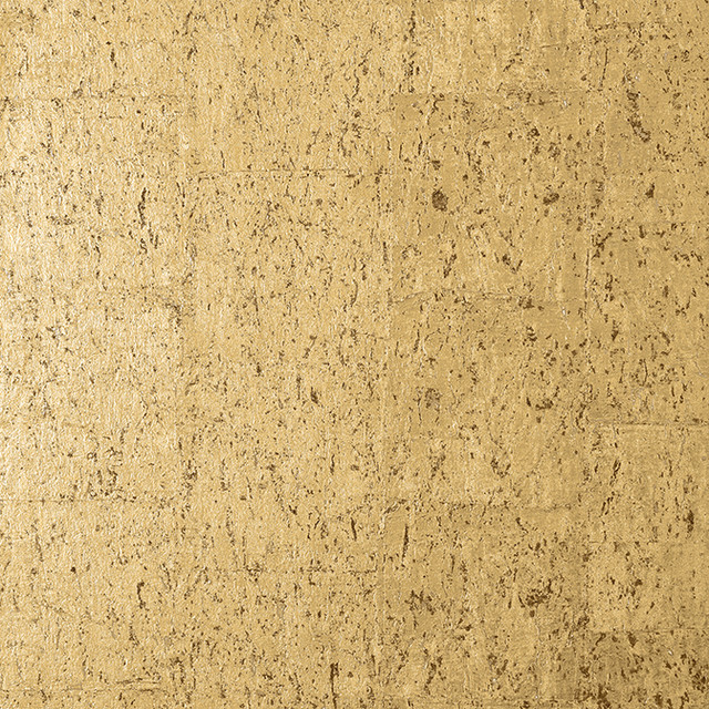 Thibaut Wallpaper Cork Metallic Gold T7046 Wallpaper Natural Cork Wallpaper KOREA - </p><p>Repeat: V: - 36 - My Fabric Connection -