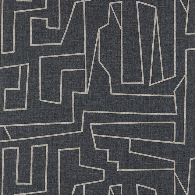 Thibaut Wallpaper Matrix Off White on Black T41033 Wallpaper Non Woven Wallpaper UNITED STATES - </p><p>Repeat: V: 25.25 27 - My Fabric Connection - Thibaut Wallpaper Matrix Off White on Black T41033 Wallpaper Non Woven Wallpaper UNITED STATES - </p><p>Repeat: V: 25.25 27 - My Fabric Connection -