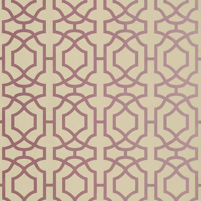 Thibaut Wallpaper Alston Trellis Metallic Plum on Beige T13028 Wallpaper Wallpaper U.S.A. - </p><p>Repeat: V: 8.5 27 - My Fabric Connection - Thibaut Wallpaper Alston Trellis Metallic Plum on Beige T13028 Wallpaper Wallpaper U.S.A. - </p><p>Repeat: V: 8.5 27 - My Fabric Connection -