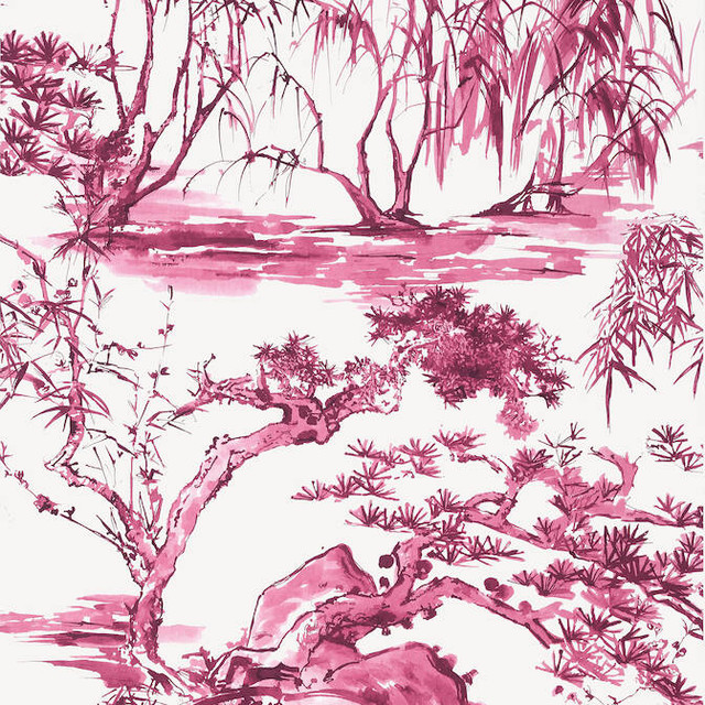 Anna French Wallpaper Kyoto Fuchsia AT9831 Wallpaper Wallpaper UNITED STATES - </p><p>Repeat: V: 36 27 - My Fabric Connection - Anna French Wallpaper Kyoto Fuchsia AT9831 Wallpaper Wallpaper UNITED STATES - </p><p>Repeat: V: 36 27 - My Fabric Connection -