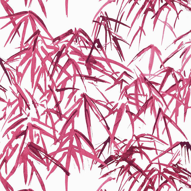Anna French Wallpaper Kyoto Leaves Fuchsia AT9872 Wallpaper Wallpaper UNITED STATES - </p><p>Repeat: V: 25.25 27 - My Fabric Connection - Anna French Wallpaper Kyoto Leaves Fuchsia AT9872 Wallpaper Wallpaper UNITED STATES - </p><p>Repeat: V: 25.25 27 - My Fabric Connection -