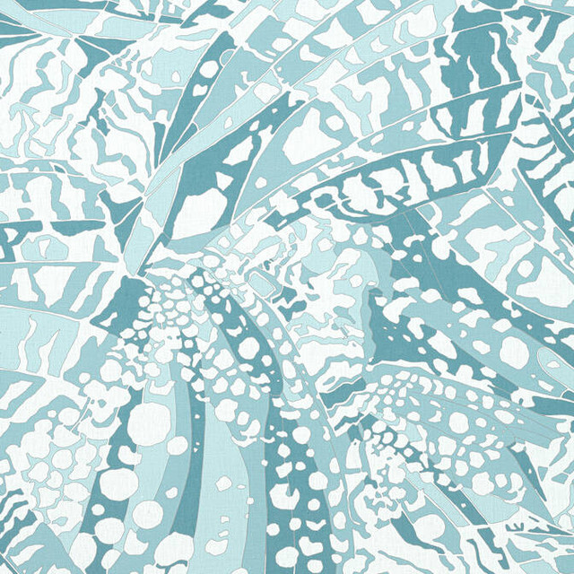 Anna French Fabric Puccini Robin's Egg AF9860 Fabric 100% Linen ITALY 10000 </p><p>Repeat: V: 37 54 - My Fabric Connection -