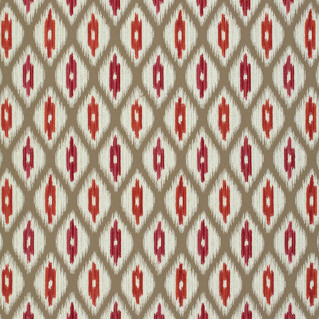 Thibaut Fabric Rajah Linen W73363 Fabric 51%Poly,29%Ray,17%Cot,3%Flx-AB U.S.A. - </p><p>Repeat: V: 14.25 54 - My Fabric Connection -