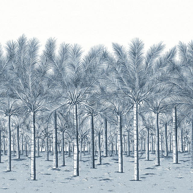 Thibaut Wallpaper Palm Grove Mural - 5 Panel Full Set Navy TM13951 Wallpaper Non Woven Wallpaper 5 Panel Full Set U.S.A. - </p><p>Repeat: V: 0 135 - My Fabric Connection - Thibaut Wallpaper Palm Grove Mural - 5 Panel Full Set Navy TM13951 Wallpaper Non Woven Wallpaper 5 Panel Full Set U.S.A. - </p><p>Repeat: V: 0 135 - My Fabric Connection -
